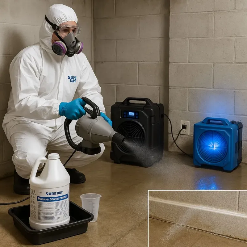 Sanitization and Odor Removal process in North Vernon, IN