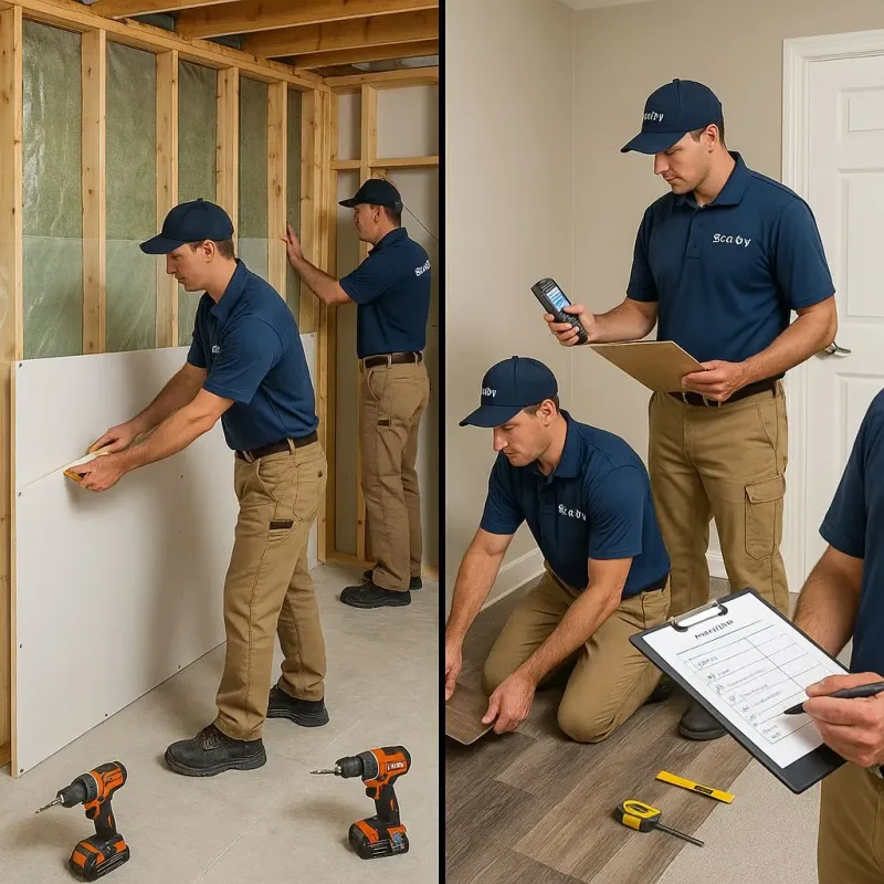 Repairs and Reconstruction process in North Vernon, IN